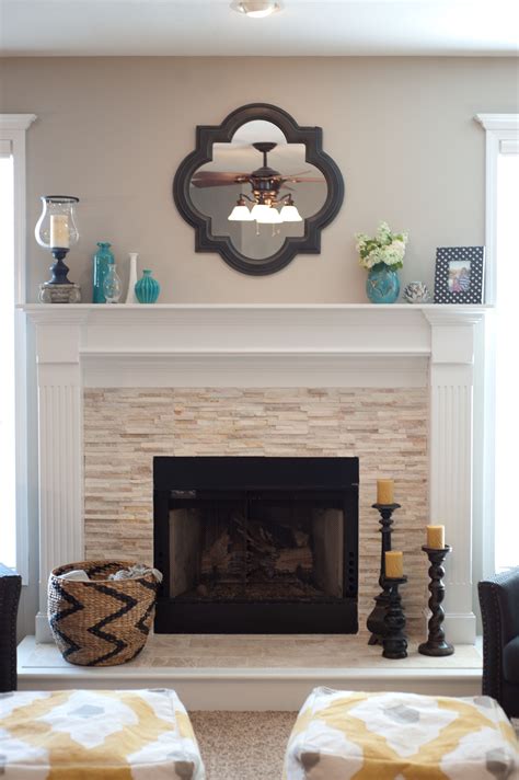 wall decor fireplace